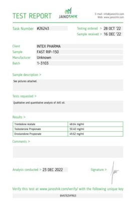 Intex Pharma RIP-150mg/1ml