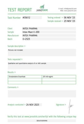 Intex Pharma Mast E-200