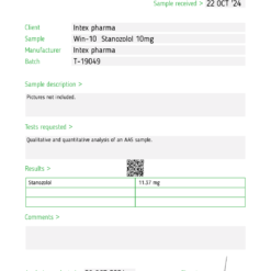 Intex Pharma Winstrol 10mg x 100 tabs